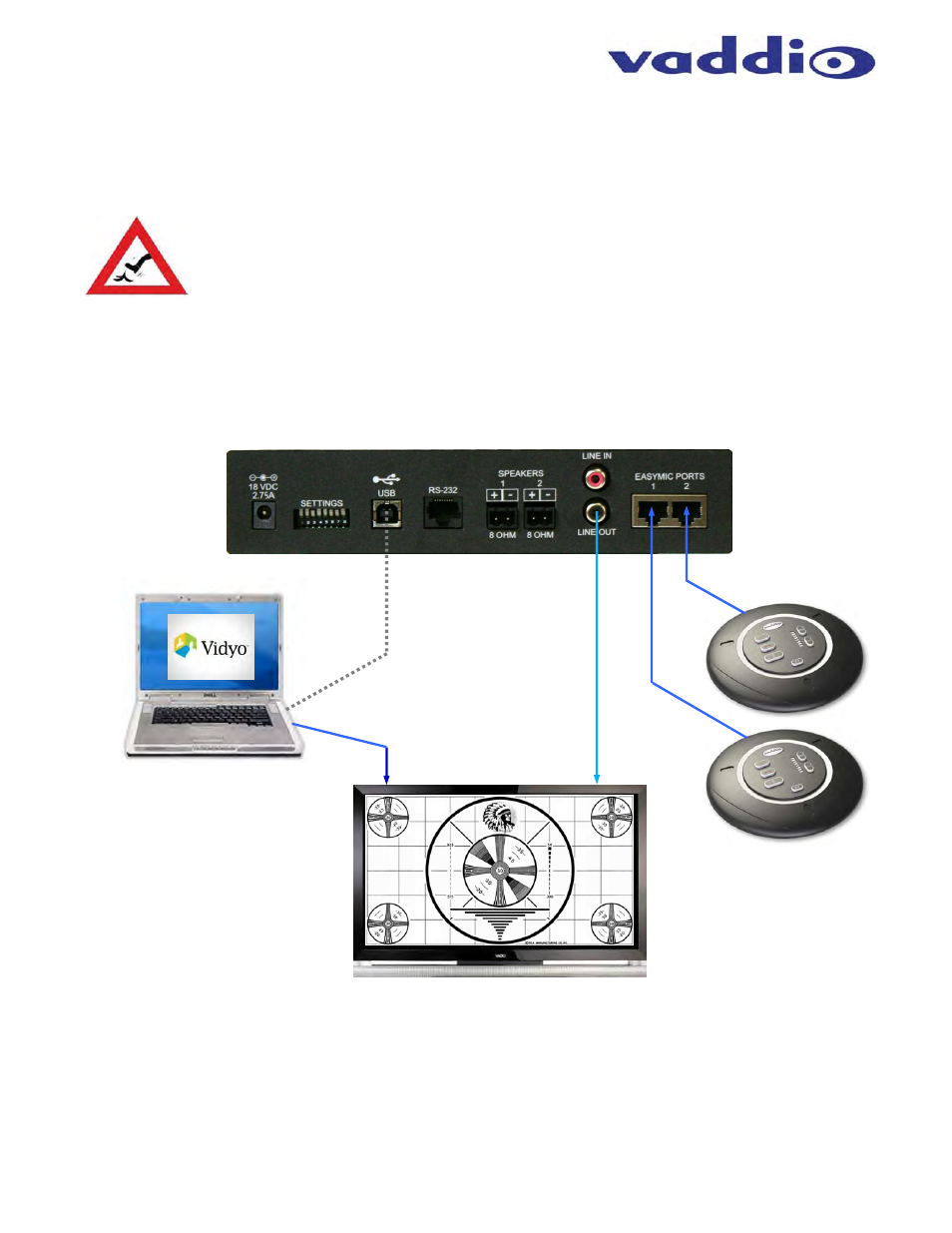Vaddio EasyTalk Solutions Manual User Manual | Page 21 / 48
