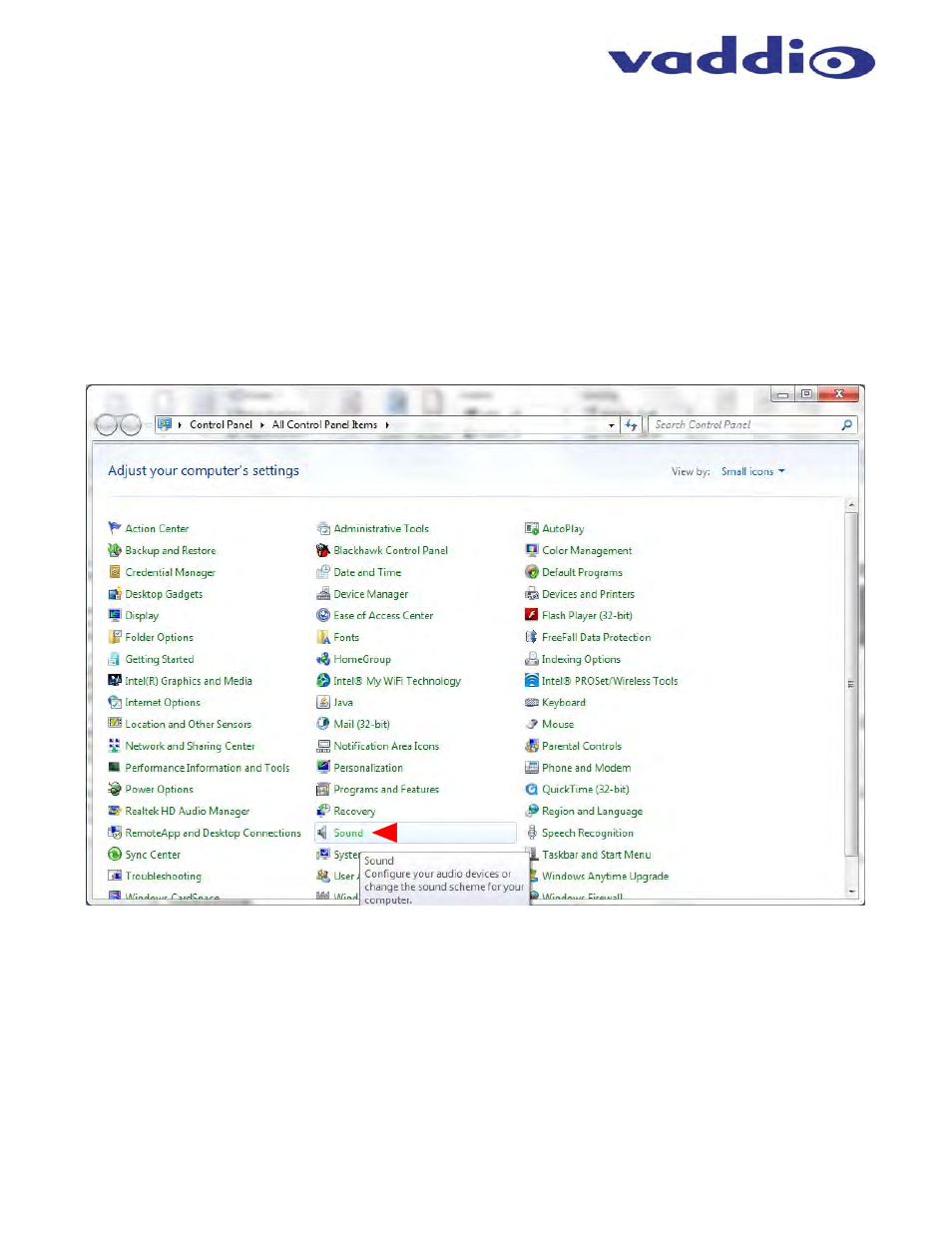 Vaddio EasyTalk Solutions Manual User Manual | Page 32 / 48
