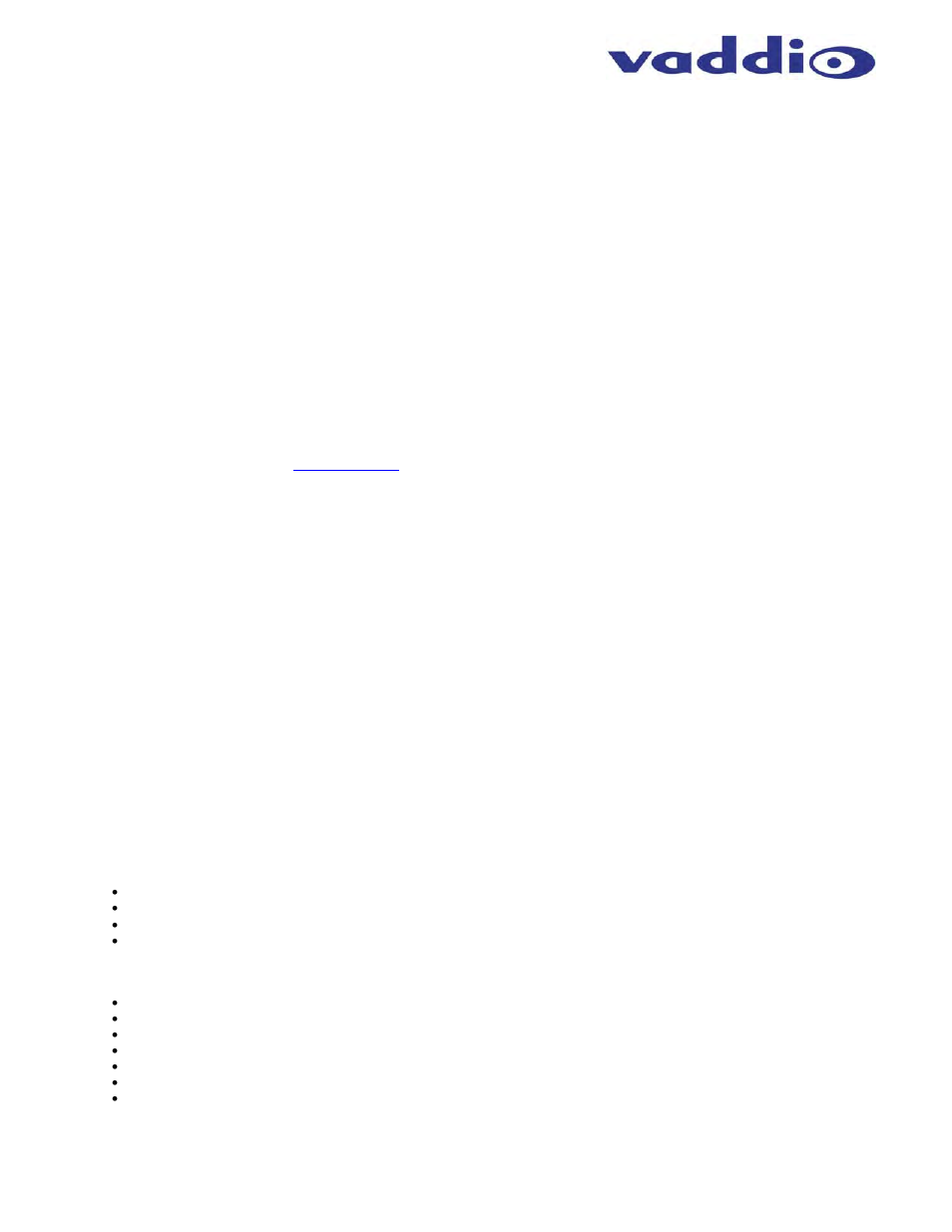 Warranty information | Vaddio EasyTalk Solutions Manual User Manual | Page 40 / 48