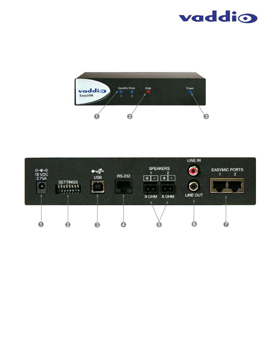 Vaddio EasyTalk Solutions Manual User Manual | Page 7 / 48