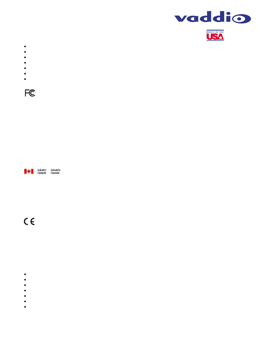Vaddio EasyUSB PRO MIC I/O User Manual | Page 14 / 16