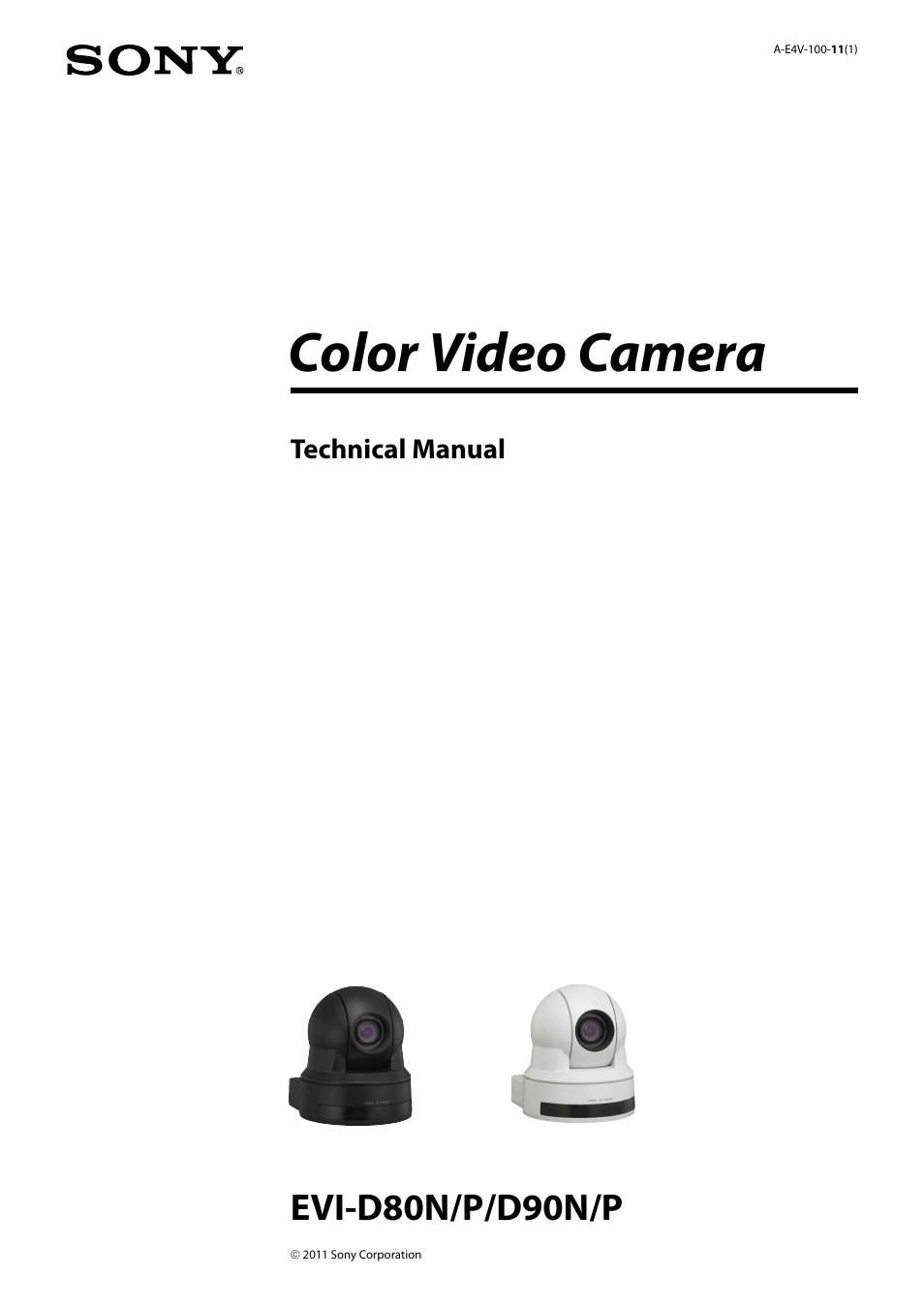 Vaddio EVI-D80D90 Tech User Manual | 50 pages