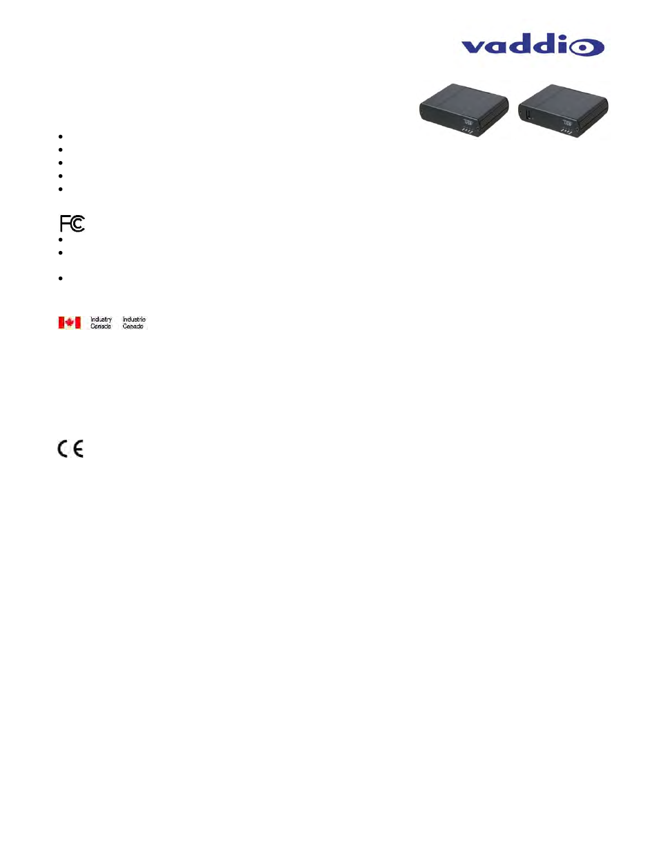 Vaddio Extreme USB Extenders User Manual | Page 13 / 16