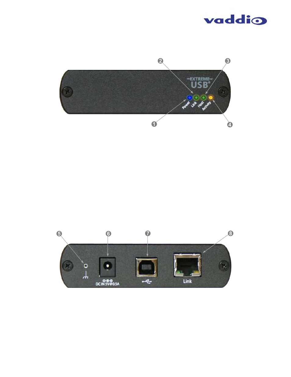 Vaddio Extreme USB Extenders User Manual | Page 6 / 16