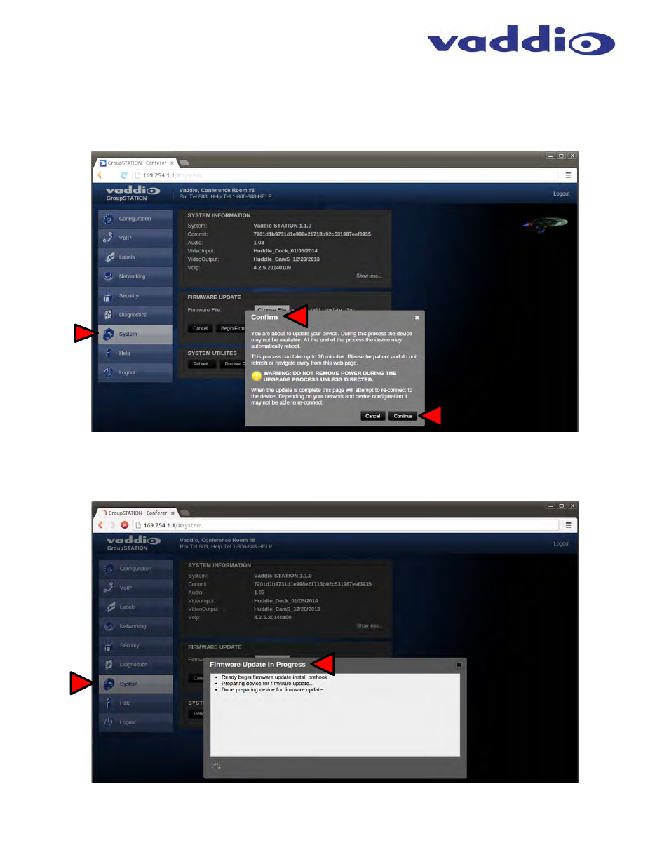 Vaddio GroupSTATION User Manual | Page 25 / 40