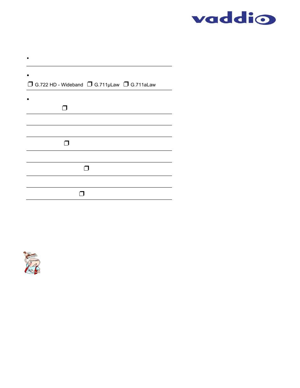 Vaddio GroupSTATION User Manual | Page 39 / 40