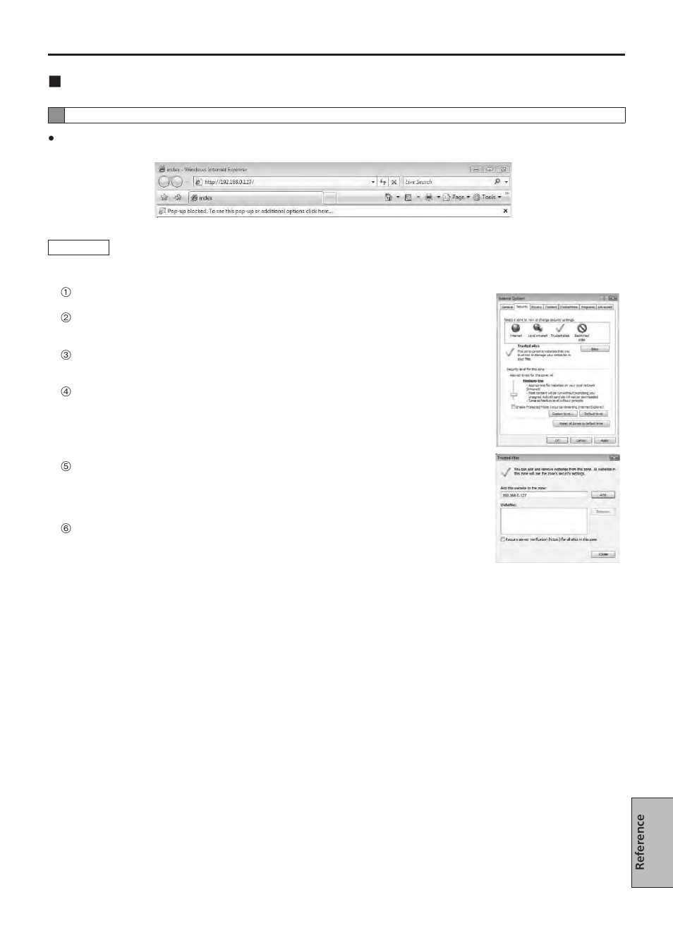 Windows, Precautions when using windows vista | Vaddio HE120 Operating Instructions User Manual | Page 91 / 100