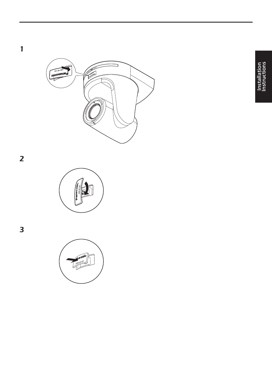Changing the direction of the nameplate | Vaddio HE120 Operating Instructions User Manual | Page 13 / 52