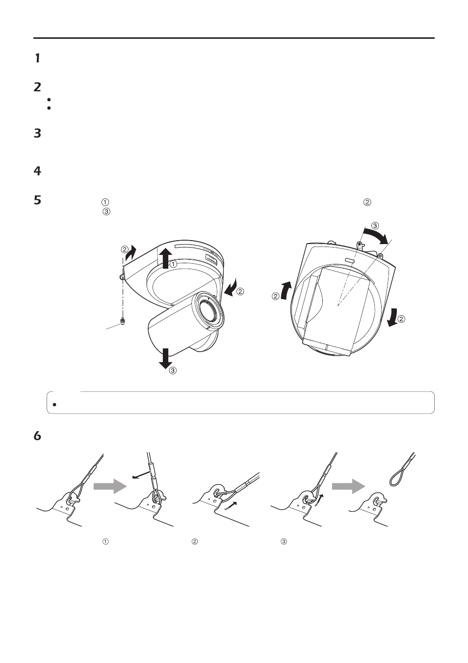 Removing the camera | Vaddio HE120 Operating Instructions User Manual | Page 14 / 52