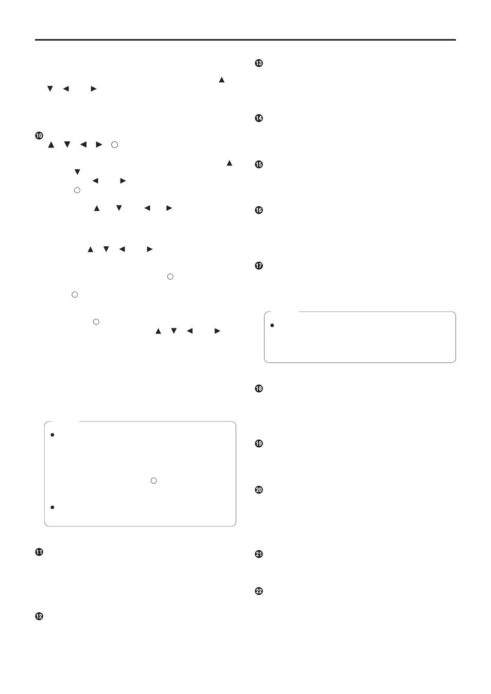 Parts and their functions, Continued) | Vaddio HE120 Operating Instructions User Manual | Page 38 / 52