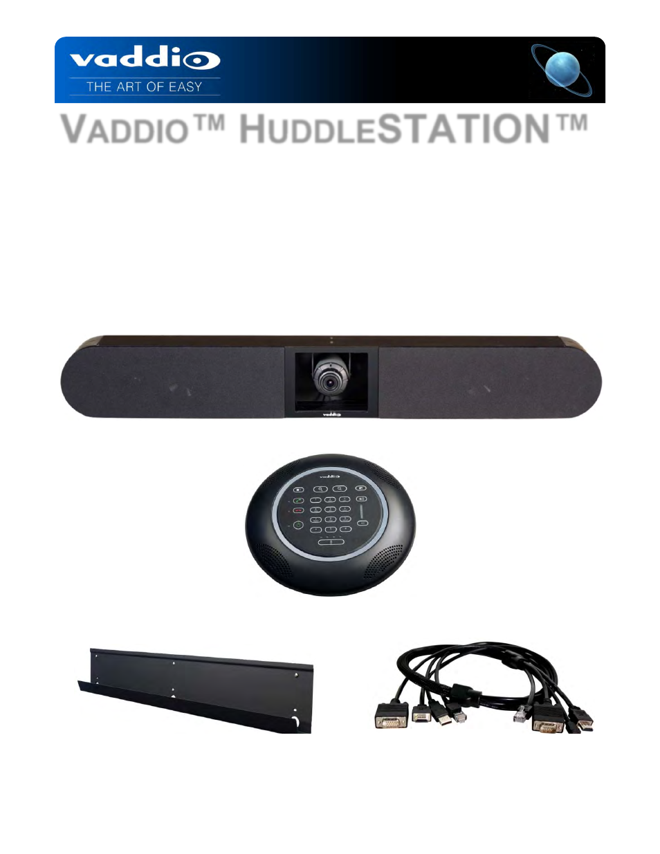 Vaddio HuddleSTATION User Manual | 44 pages