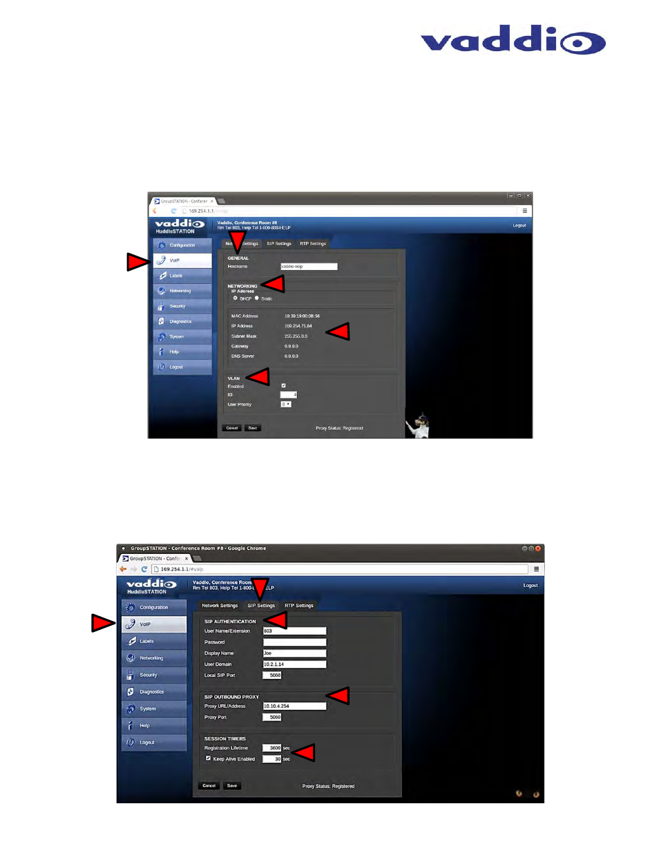 Vaddio HuddleSTATION User Manual | Page 23 / 44