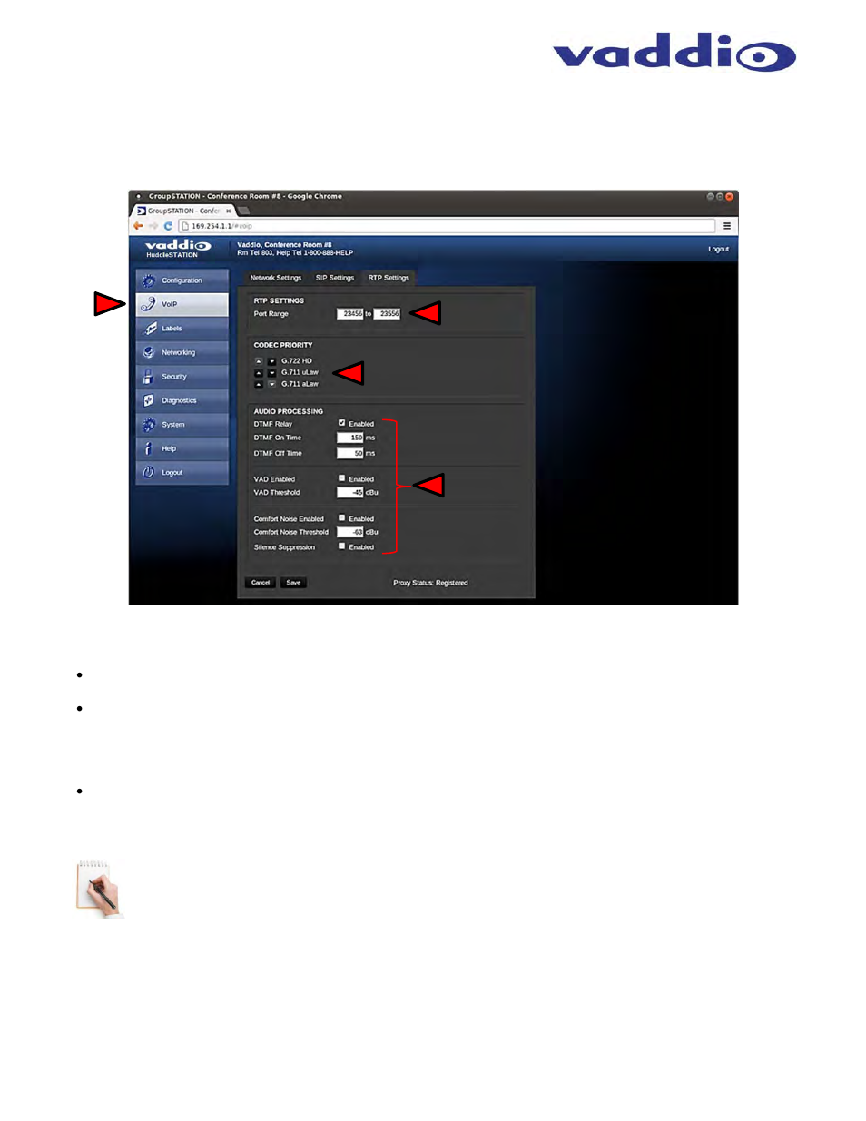 Vaddio HuddleSTATION User Manual | Page 24 / 44