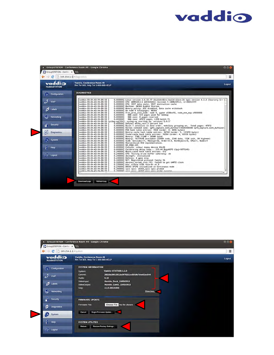 Vaddio HuddleSTATION User Manual | Page 27 / 44