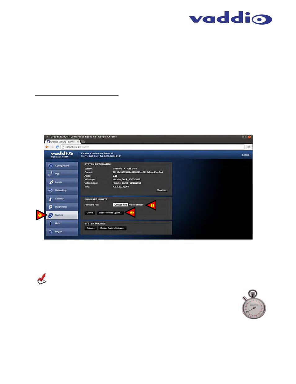 Vaddio HuddleSTATION User Manual | Page 30 / 44