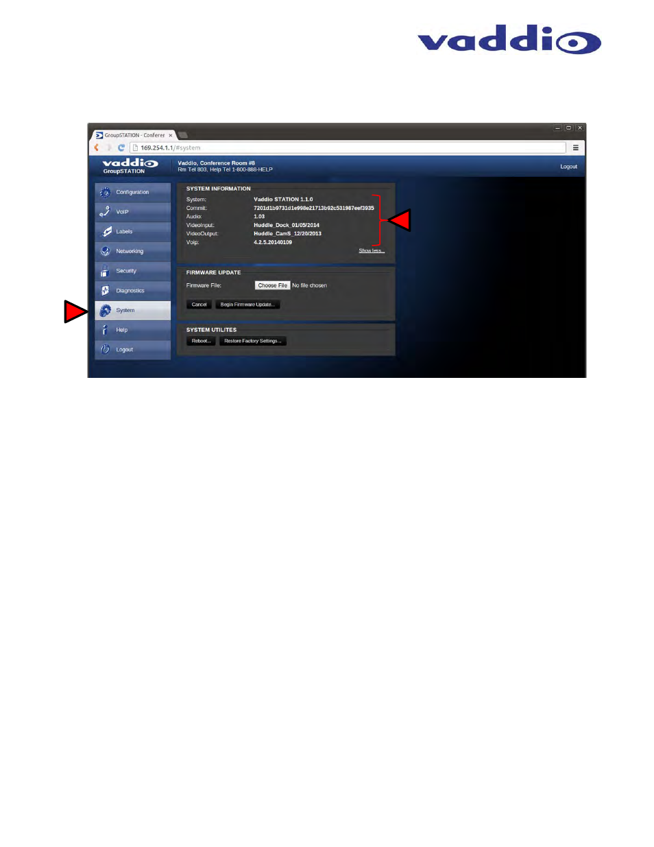 Vaddio HuddleSTATION User Manual | Page 31 / 44