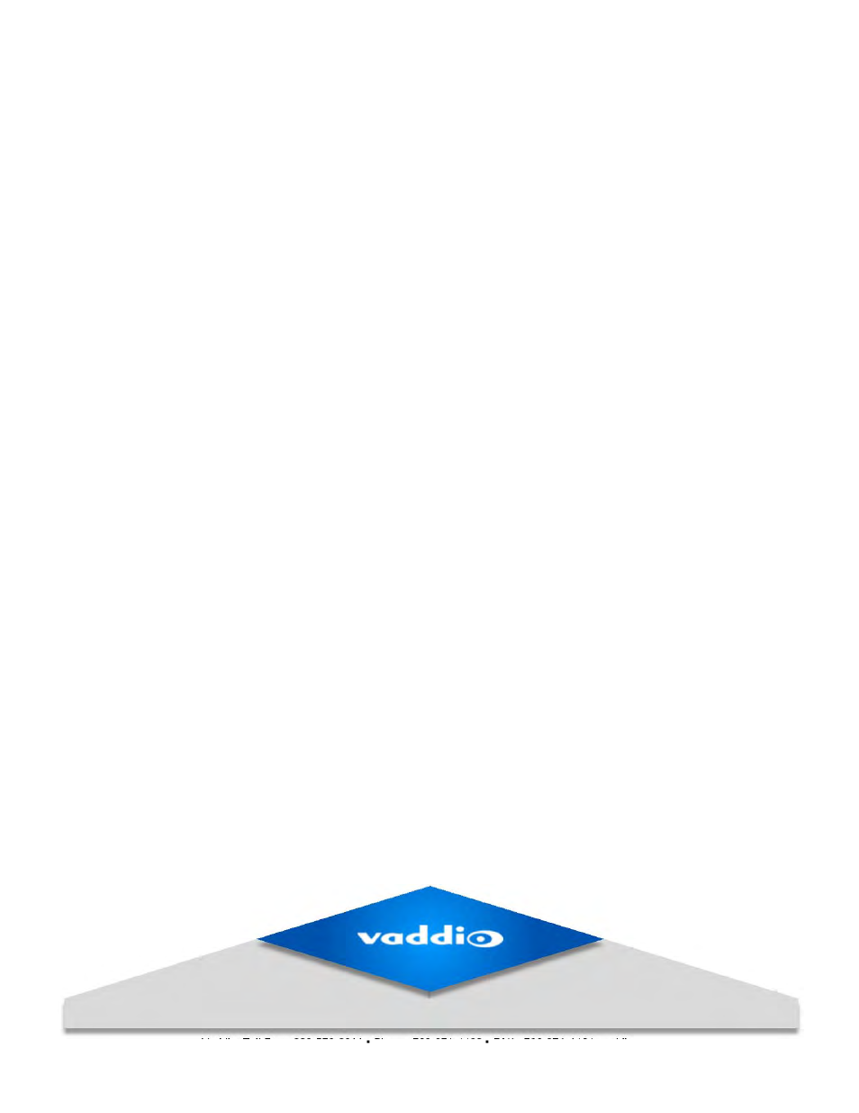 Vaddio HuddleSTATION User Manual | Page 44 / 44