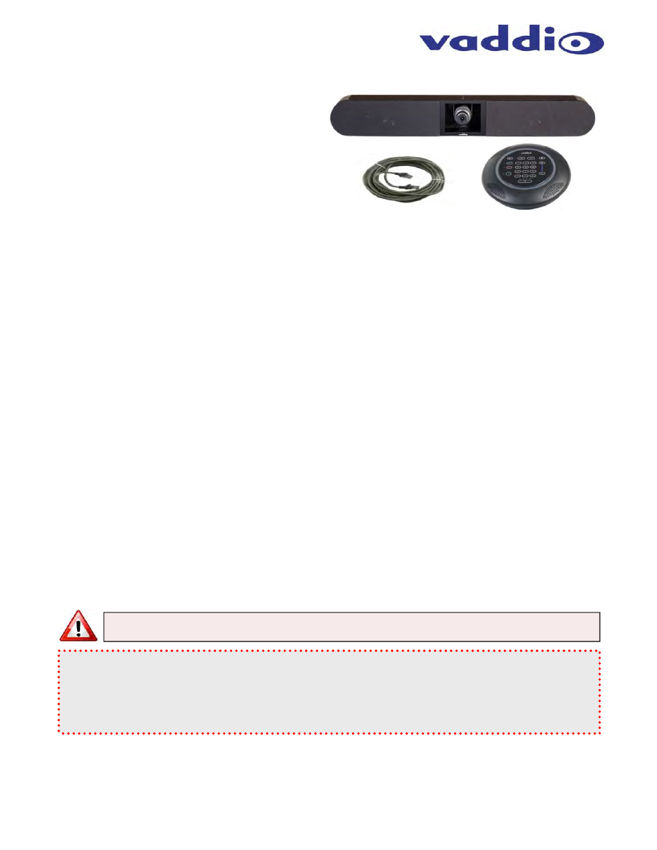 Overview | Vaddio HuddleSTATION User Manual | Page 5 / 44