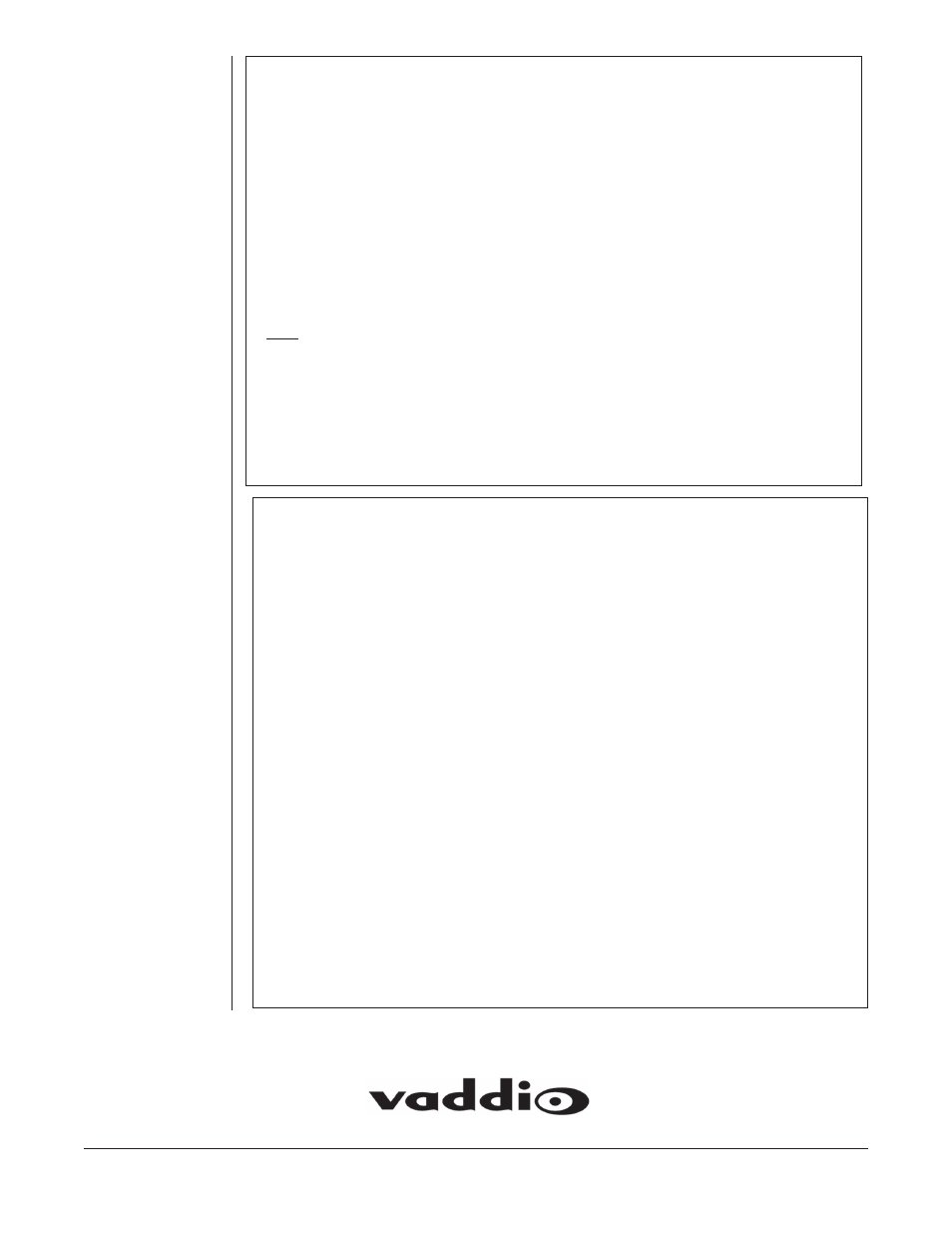 Warranty information, Declaration of conformity | Vaddio MicVIEW User Manual | Page 6 / 6