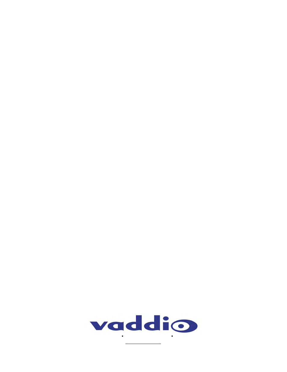Vaddio ProductionVIEW HD MV User Manual | Page 36 / 36