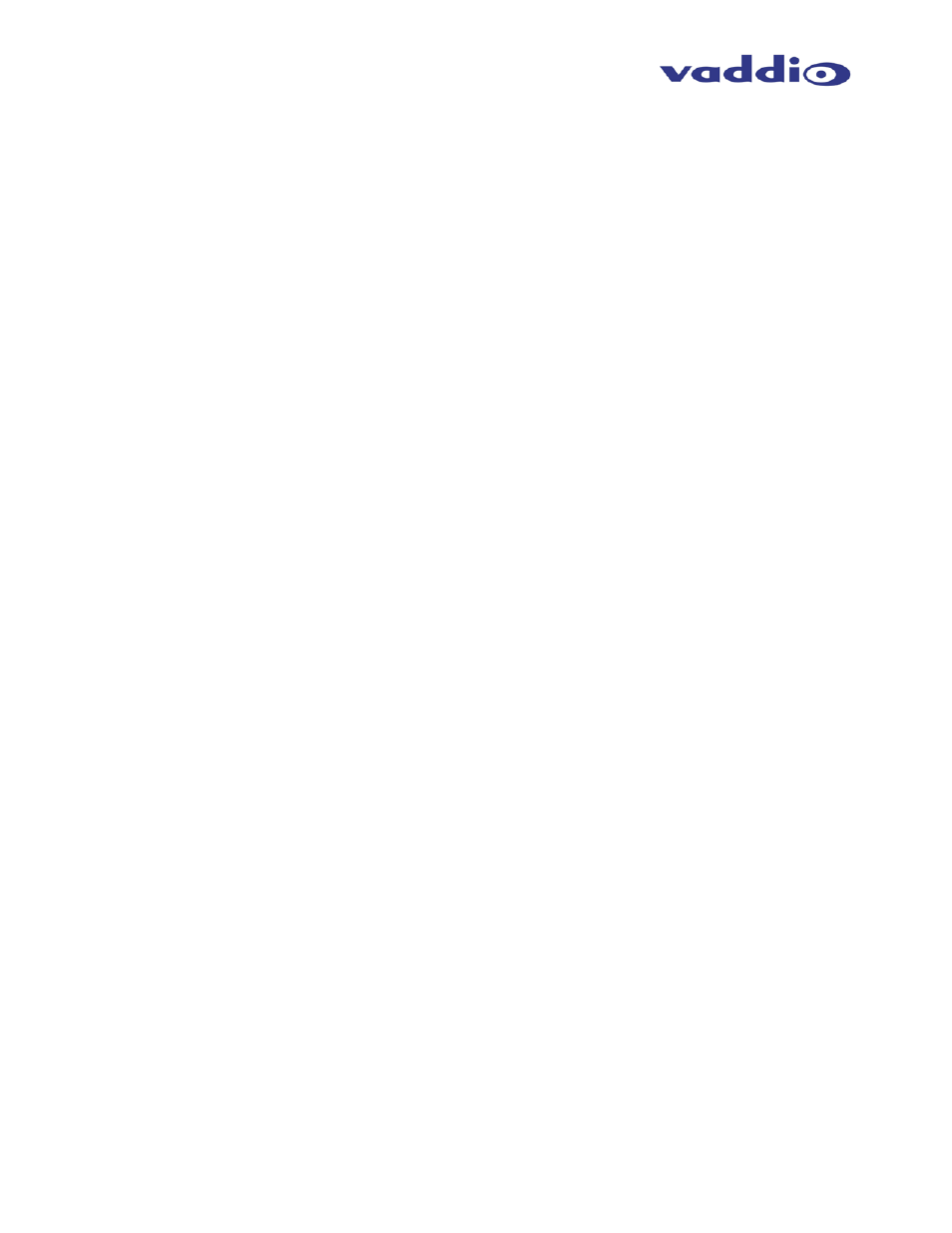 Vaddio ProductionVIEW HD-SDI User Manual | Page 16 / 22