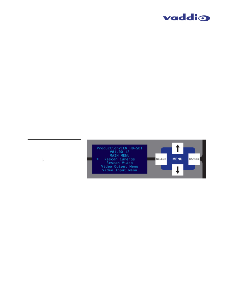 Vaddio ProductionVIEW HD-SDI User Manual | Page 6 / 22