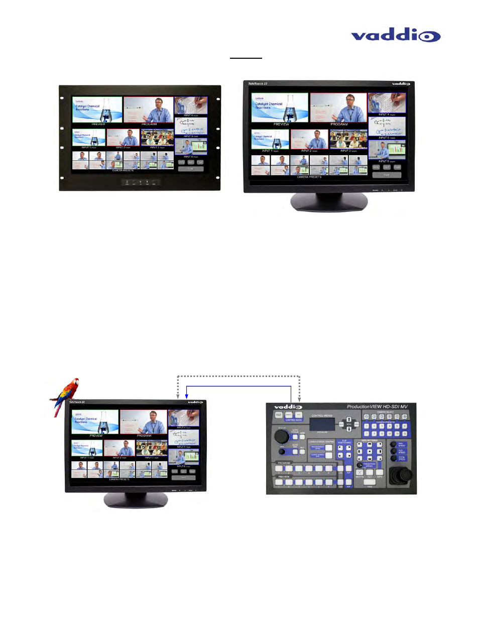 Vaddio ProductionVIEW HD-SDI MV User Manual | Page 17 / 36