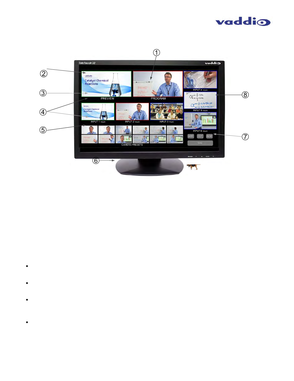 Vaddio ProductionVIEW HD-SDI MV User Manual | Page 18 / 36