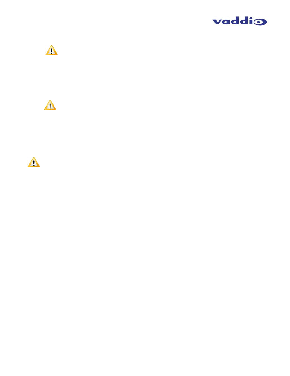 Vaddio ProductionVIEW HD-SDI MV User Manual | Page 23 / 36