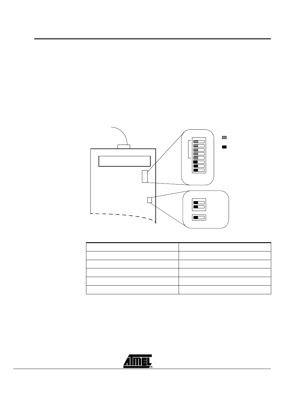 2 isp external flash memory mode, 1 hardware configuration, 2 terminal configuration | 3 isp operation, Isp external flash memory mode -11, Hardware configuration -11, Terminal configuration -11, Isp operation -11 | Atmel C51 User Manual | Page 14 / 27
