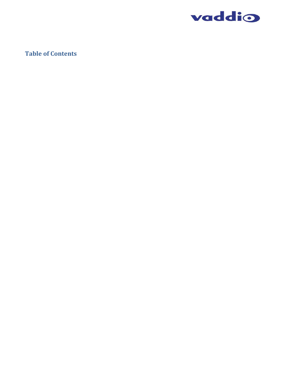 Vaddio WallVIEW CCU Kit for AW HE-120 User Manual | Page 2 / 16