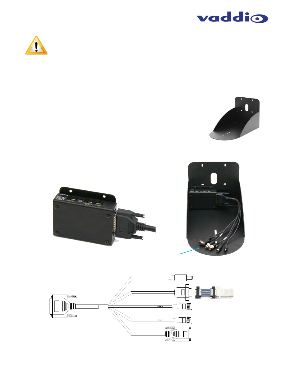 Vaddio WallVIEW CCU Kit for AW HE-120 User Manual | Page 8 / 16