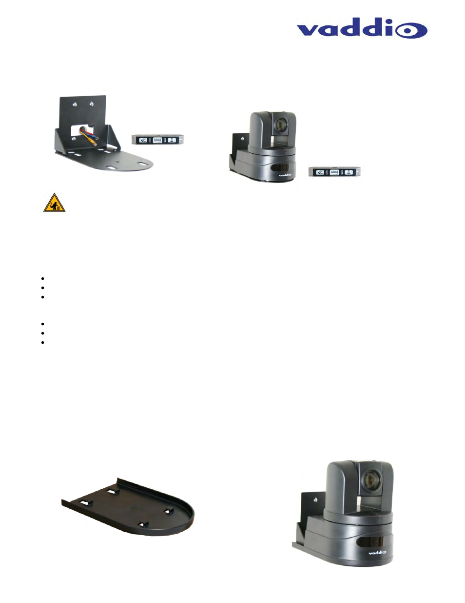 Vaddio Quick-Connect Universal CAT-5 User Manual | Page 12 / 20
