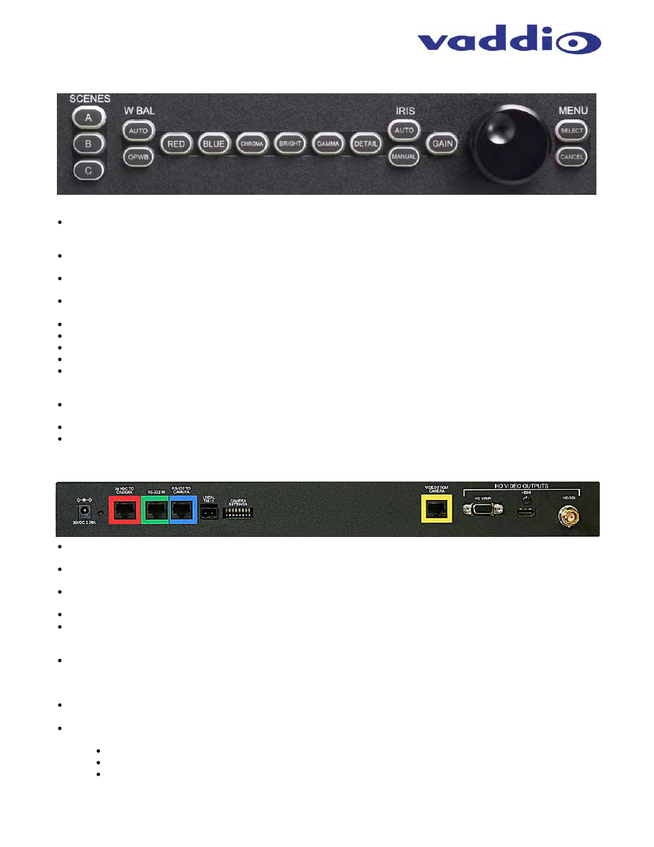 Vaddio Quick-Connect Universal CAT-5 User Manual | Page 8 / 20