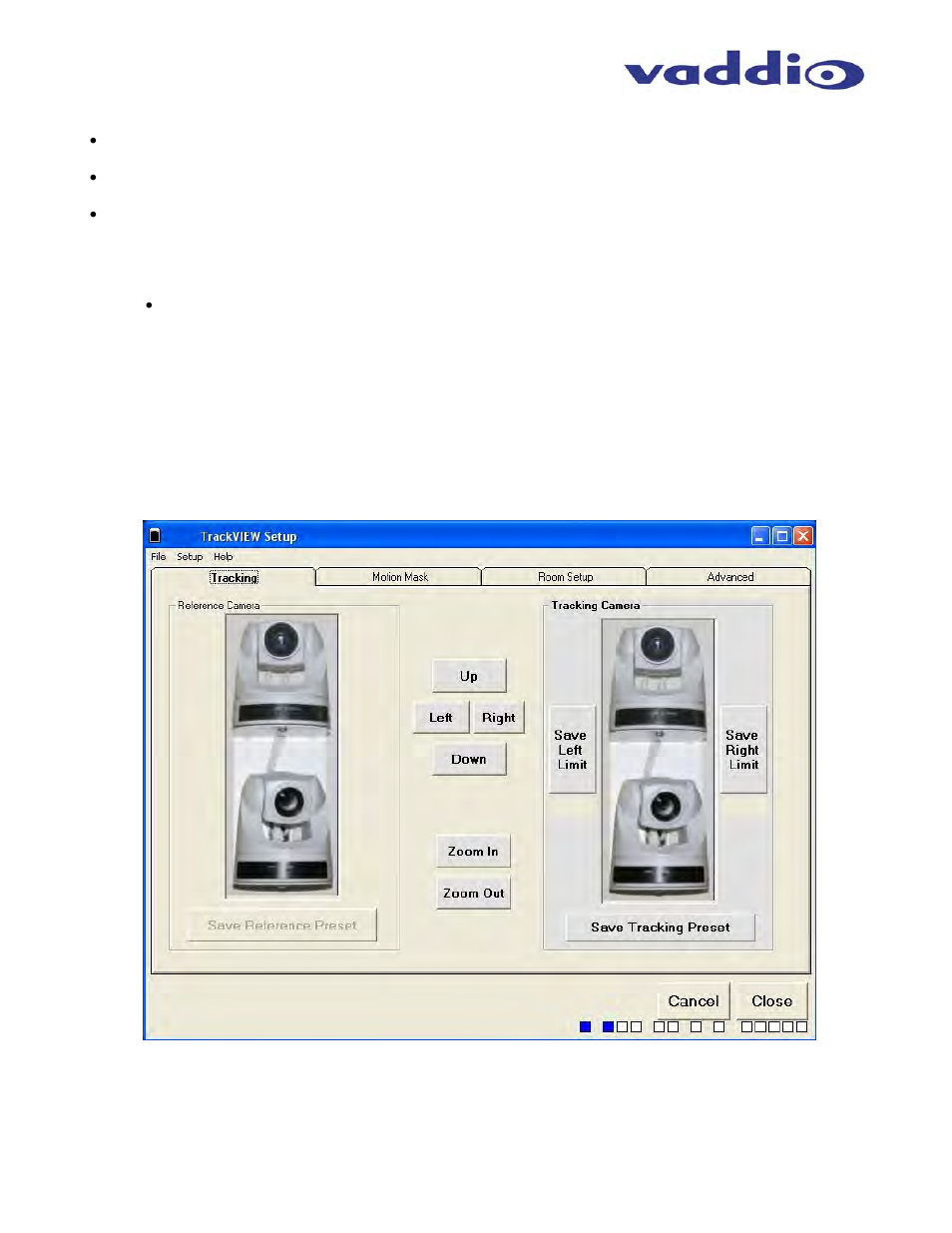 Vaddio TrackVIEW User Manual | Page 15 / 30