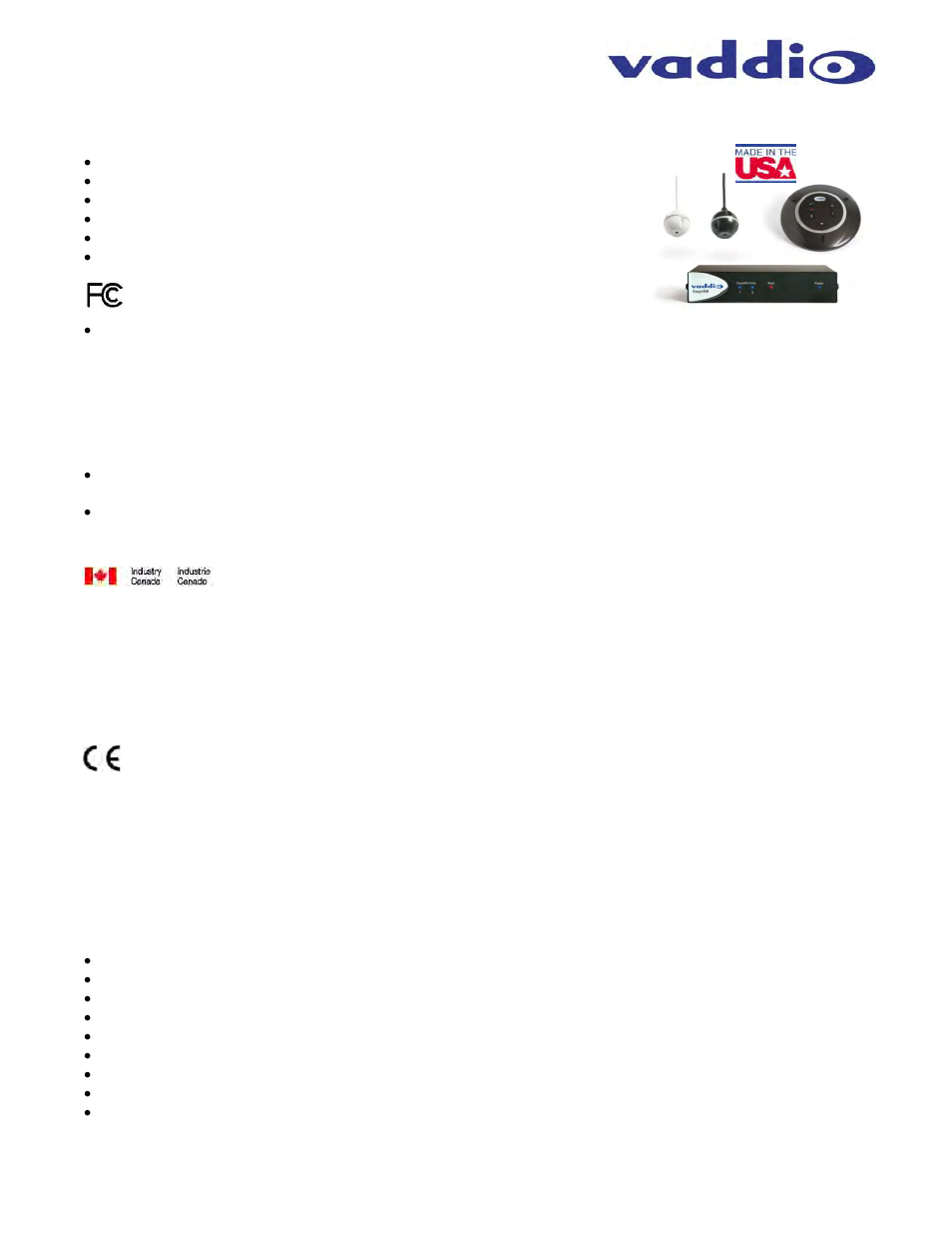 Vaddio TRIO Solutions User Manual | Page 14 / 16