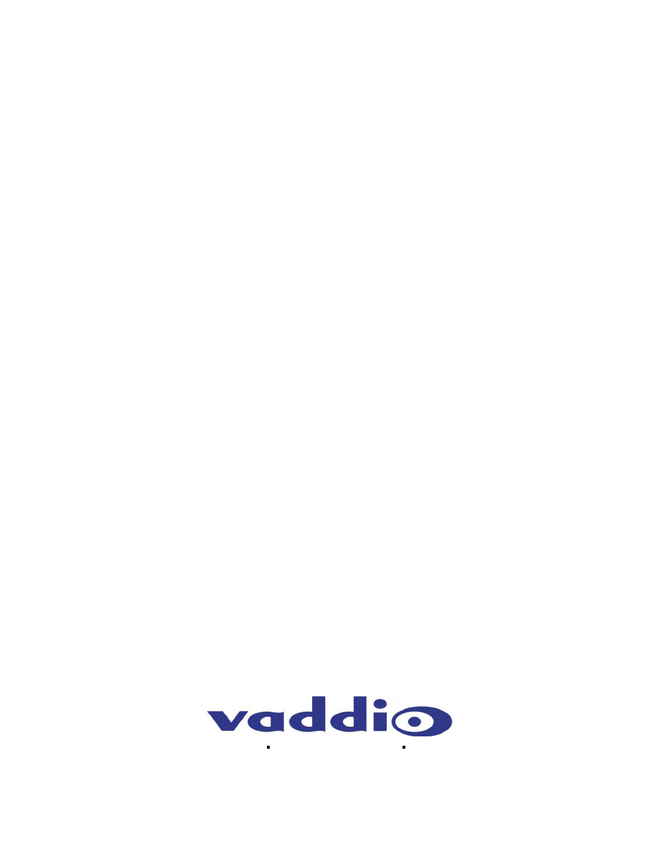 Vaddio TRIO Solutions User Manual | Page 16 / 16