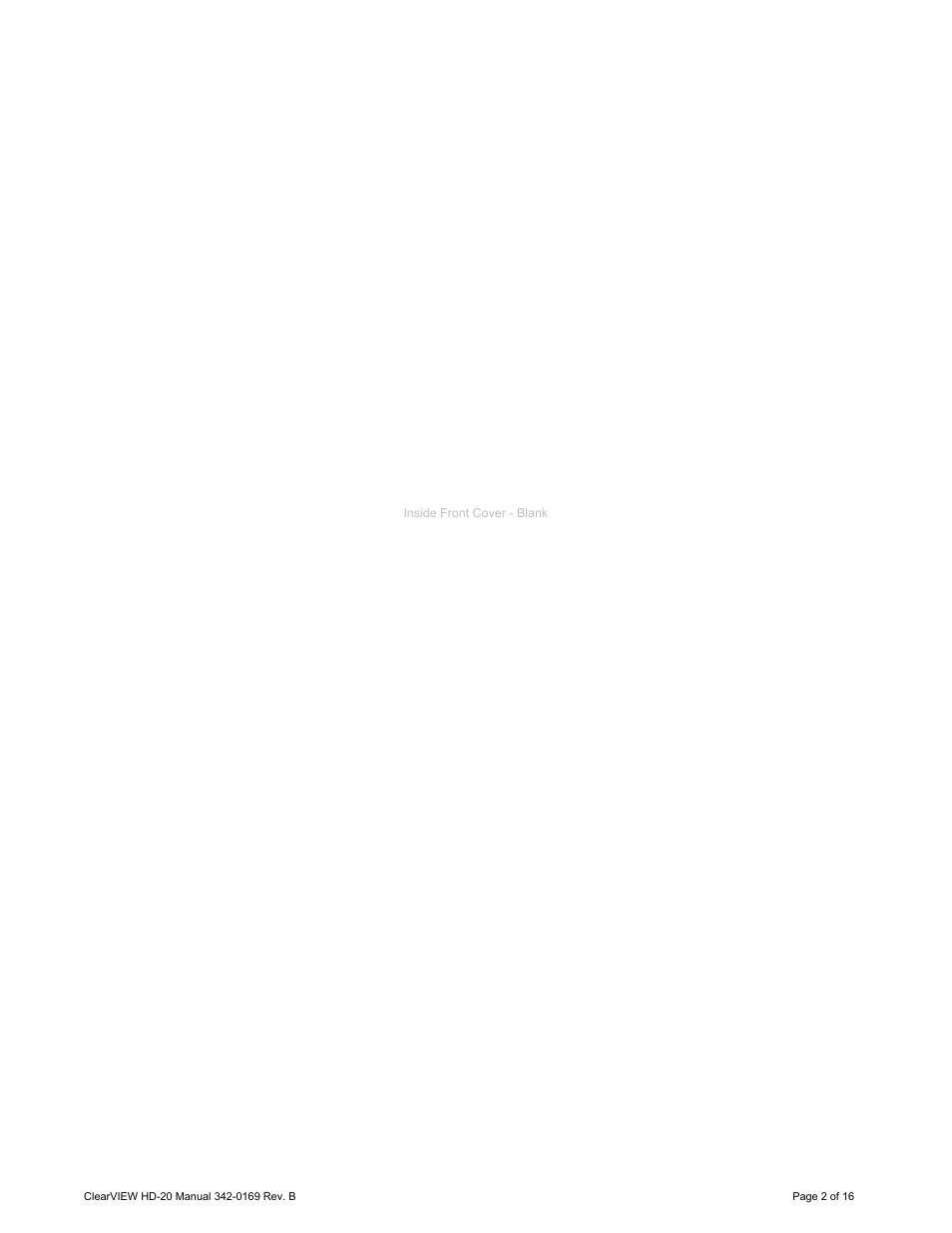 Vaddio ClearVIEW HD-20 User Manual | Page 2 / 16