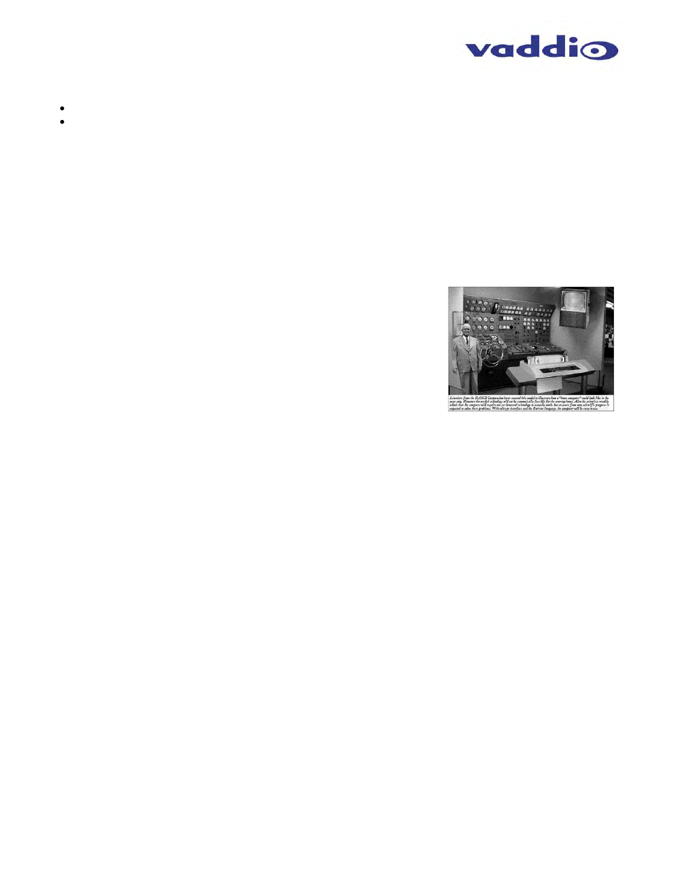 Vaddio ClearVIEW HD-USB User Manual | Page 8 / 36