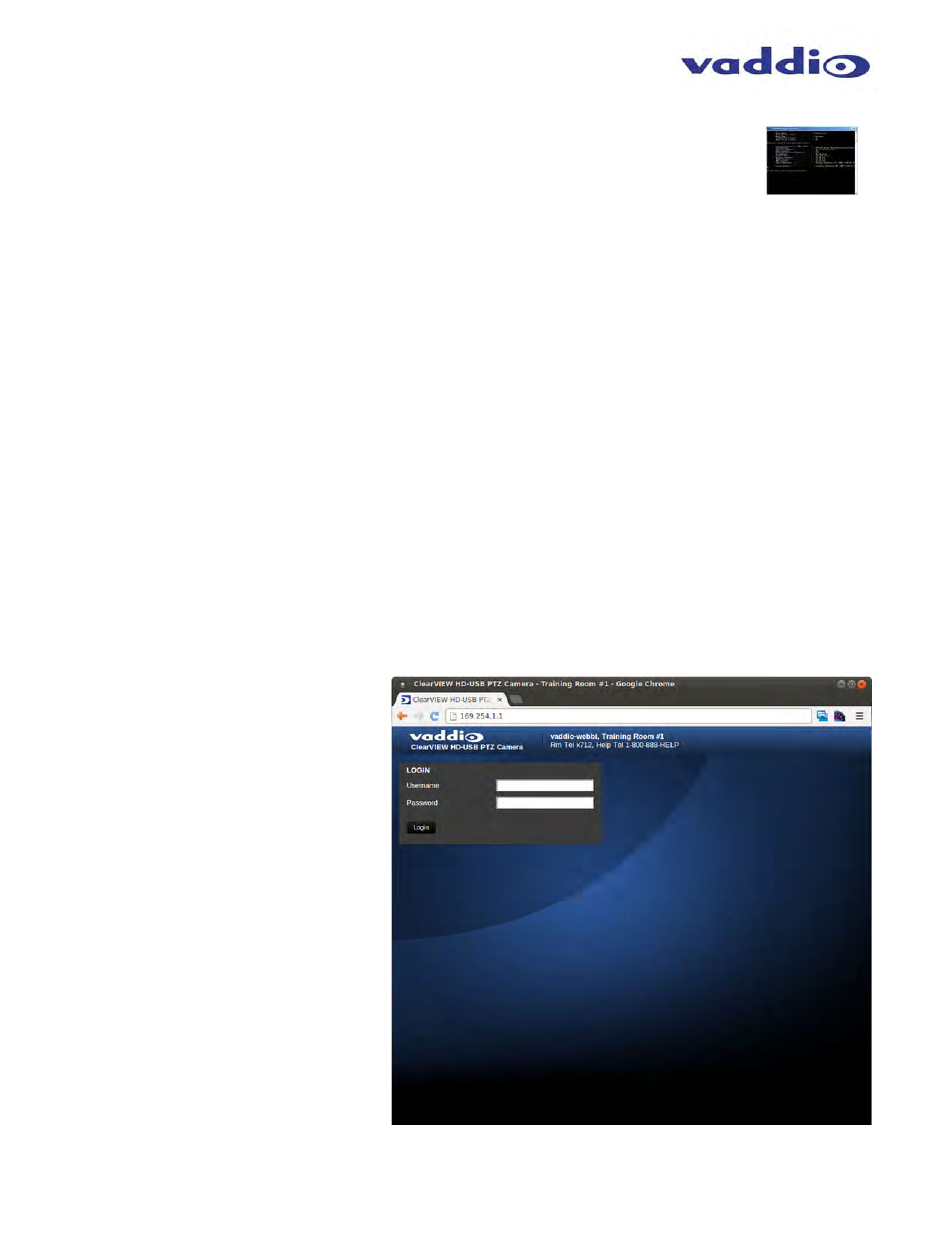 Vaddio ClearVIEW HD-USB PRO User Manual | Page 16 / 40