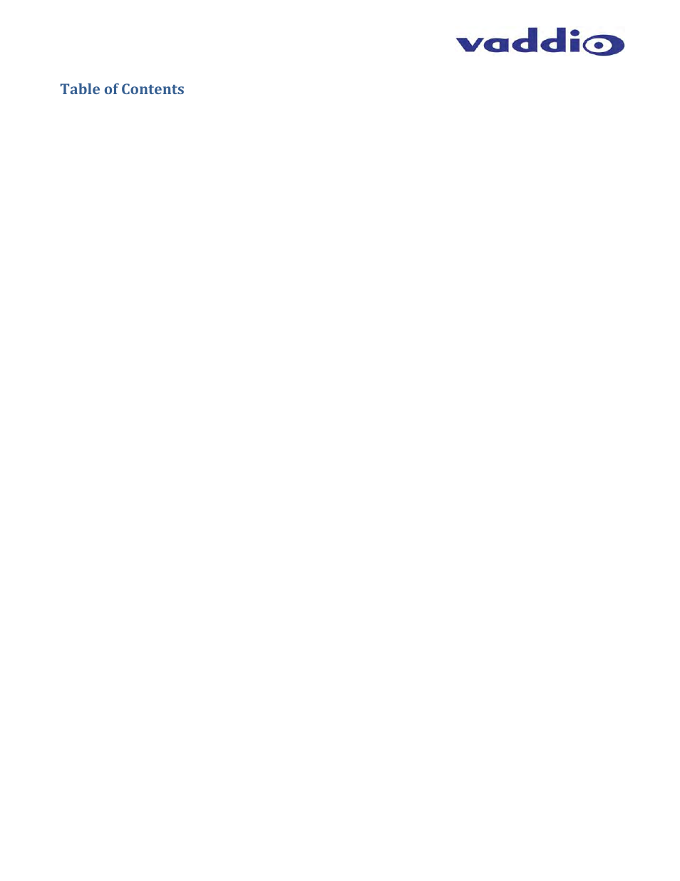 Vaddio WallVIEW CCU H900 User Manual | Page 3 / 16