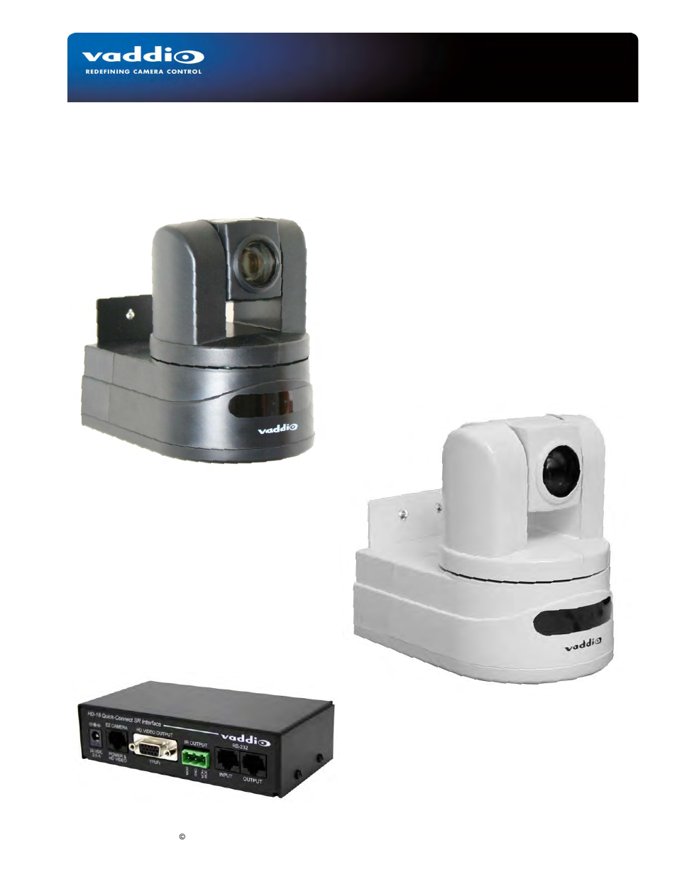 Vaddio WallVIEW HD-18W User Manual | 16 pages