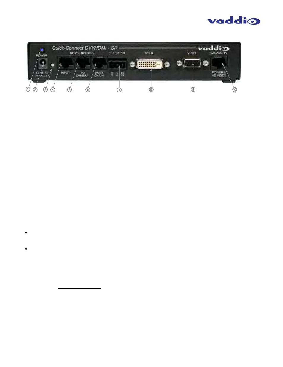 Vaddio WallVIEW HD-19 DVI/HDMI User Manual | Page 6 / 24