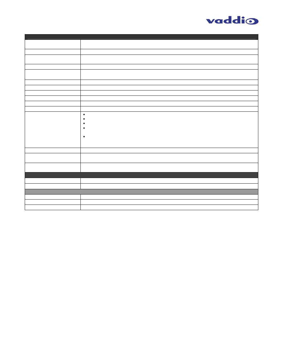 Vaddio WallVIEW HD-19 User Manual | Page 12 / 24