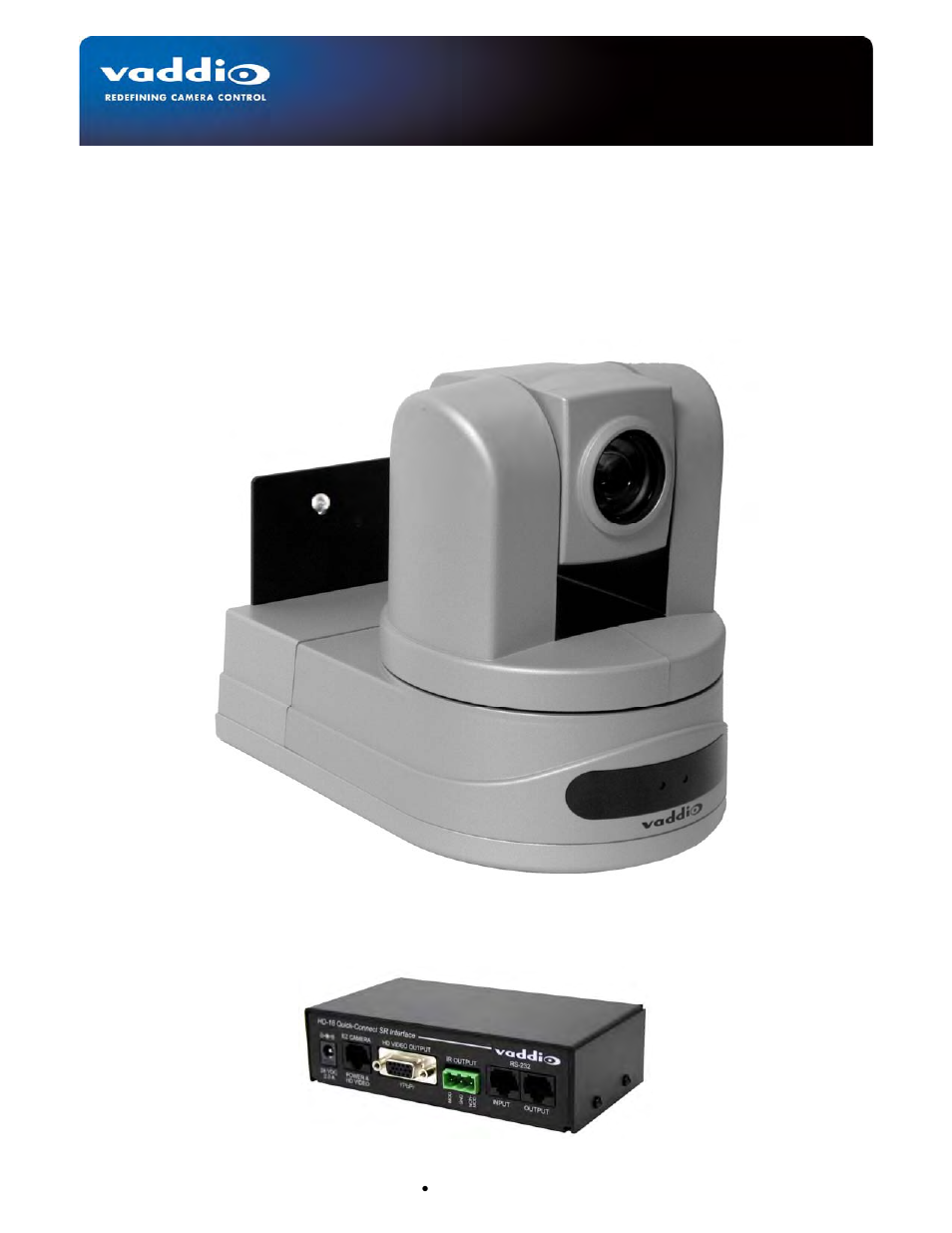 Vaddio WallVIEW HD-20 User Manual | 16 pages