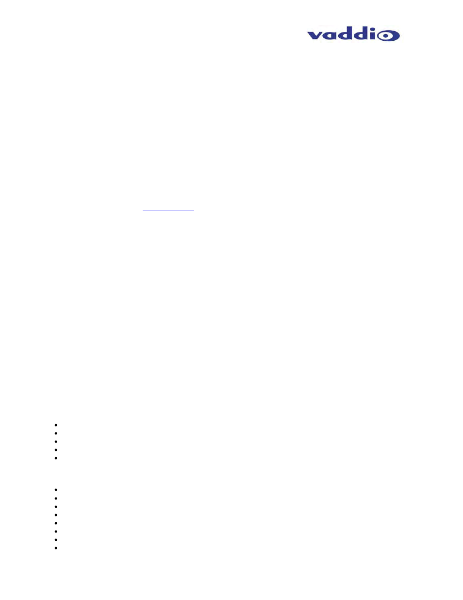 Warranty information | Vaddio WallVIEW HD-20 User Manual | Page 11 / 16