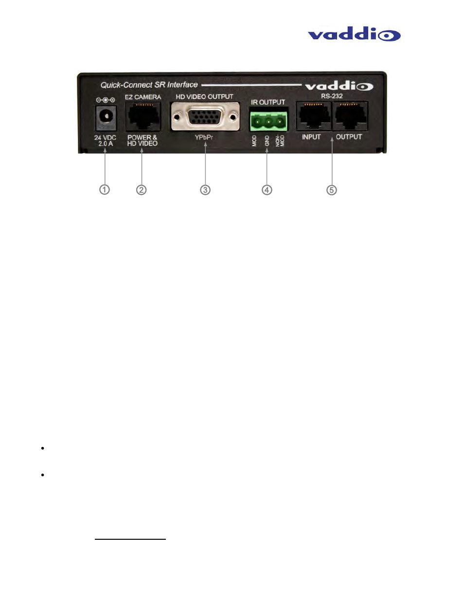 Vaddio WallVIEW HD-20 User Manual | Page 5 / 16