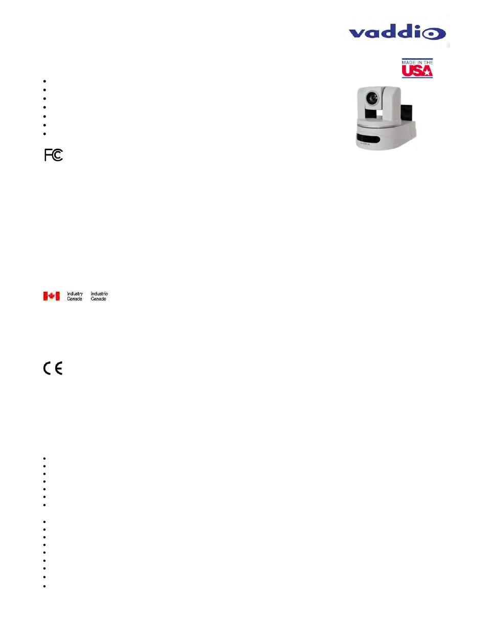 View, Hd-22, Hd30 | Vaddio WallVIEW HD-22 and WallVIEW HD-30 User Manual | Page 13 / 20