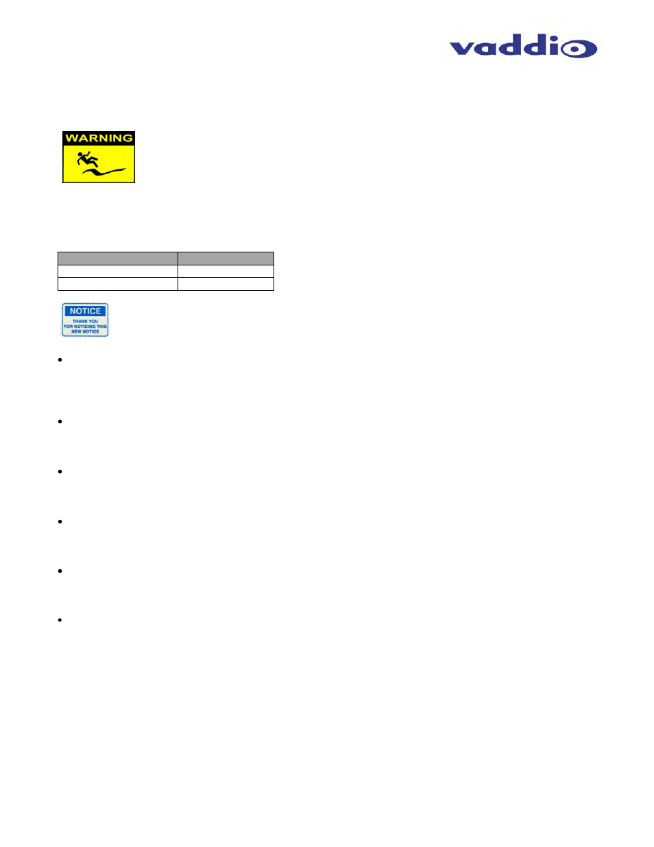 Vaddio WallVIEW HD-USB SR User Manual | Page 33 / 40