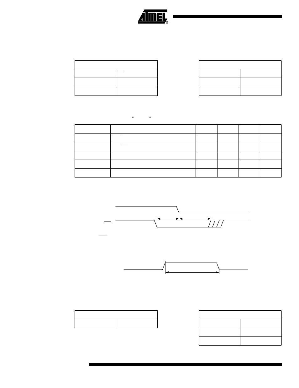8 flash memory, 1 definition of symbols, 2 timings | 3 waveforms, 9 external clock drive and logic level references | Atmel AT89C5132 User Manual | Page 32 / 38